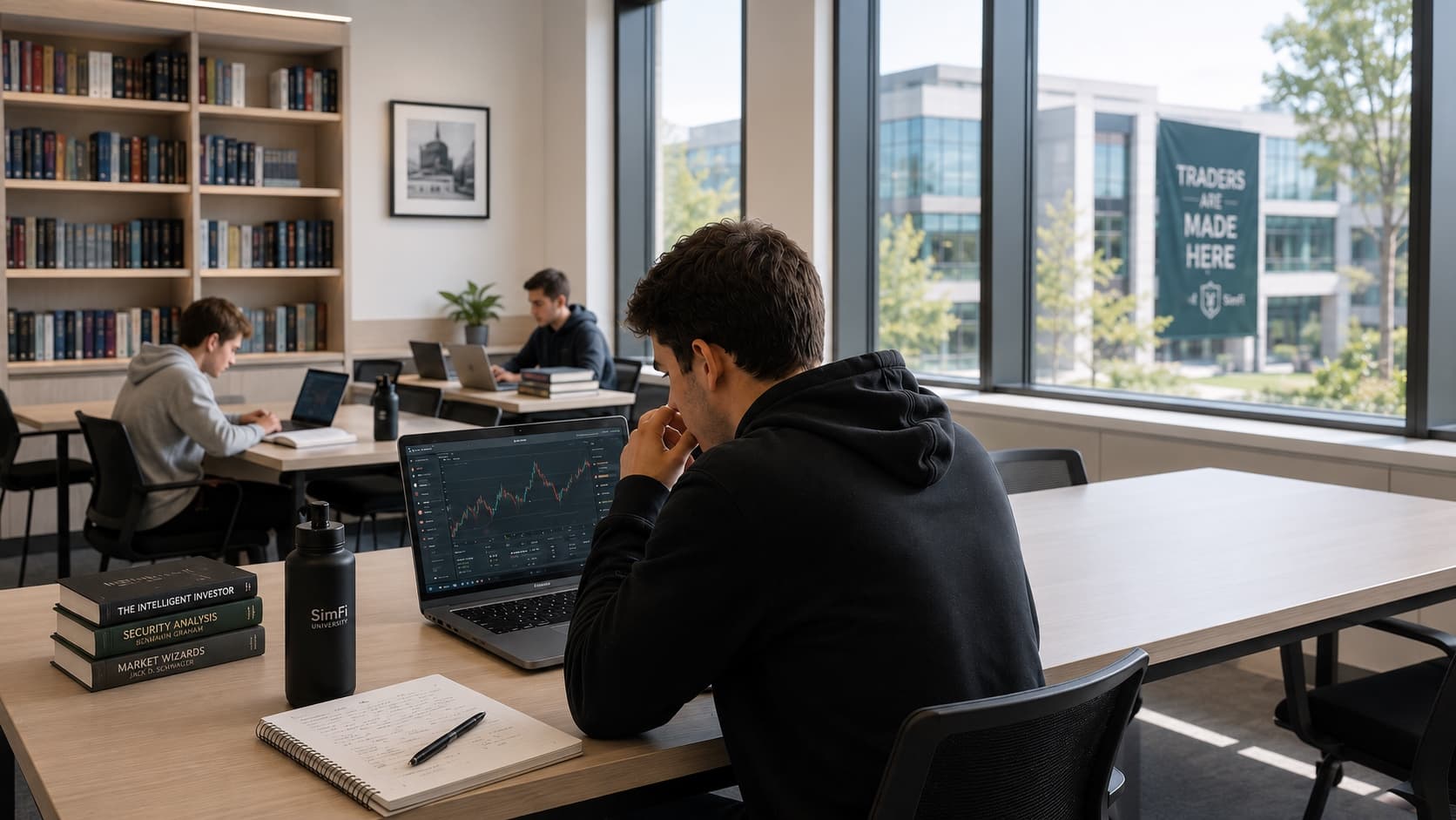SimFi 105 — Market Participants, Counterparties, and Order Routing