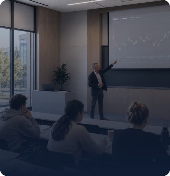 SimFi University faculty lecture